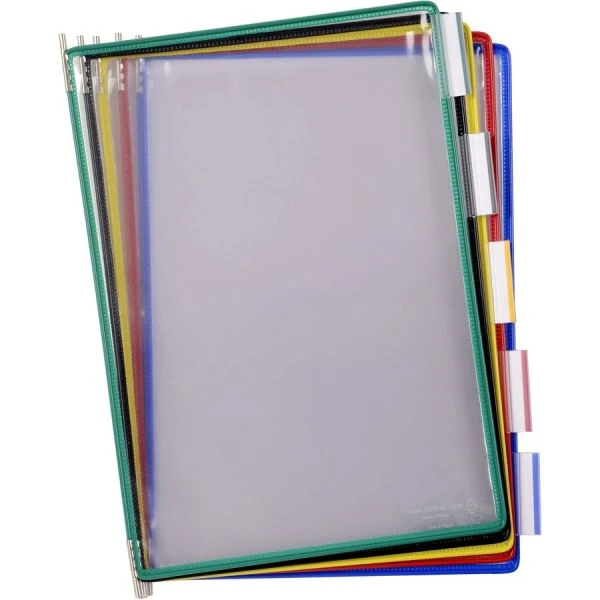 Tarifold, Inc. Replacement Pivoting Pockets For Wall Unit And Desktop Starter Set, 10/Pack 6 Tarifold, Inc. Replacement Pivoting Pockets For Wall Unit And Desktop Starter Set, 10/Pack - Image 6