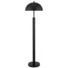 York 58" Tall Floor Lamp With Metal Shade In Blackened Bronze