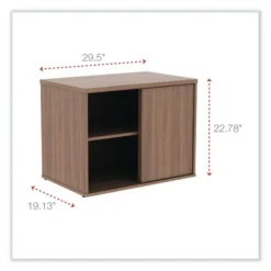 Alera Open Office Low Storage Cabinet Credenza, 29.5 X 19.13 X 22.78, Walnut 16 Alera Open Office Low Storage Cabinet Credenza, 29.5 X 19.13 X 22.78, Walnut -office furniture sale 3a60222e4a4ded4af9ff6135c543ef74fc