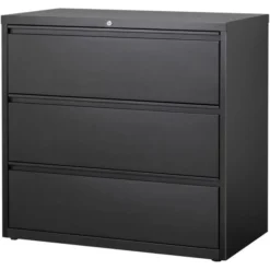 Lorell 3-Drawer Black Lateral File Cabinet, Letter/Legal/A4, 42" Wide, Black 8 Lorell 3-Drawer Black Lateral File Cabinet, Letter/Legal/A4, 42" Wide, Black -office furniture sale 3af7f6f171217f027eae5dfe28bb640d51