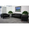 HERCULES Imperial Series Black LeatherSoft Sofa