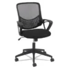 OIF Modern Mesh Task Chair, Supports Up To 250 Lb, 17.17" To 21.06" Seat Height, Black