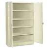 Tennsco Assembled Jumbo Steel Storage Cabinet, 48w X 24d X 78h, Putty