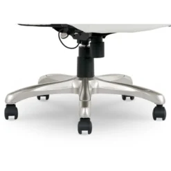 Serta Smart Layers Brinkley Ergonomic Bonded Leather High-Back Executive Chair, White/Silver -office furniture sale 3c13122274fcf18f1b45d6d7d6a8b47ba9