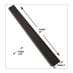 3M Gel Wrist Rest For Standing Desks, 30.13 X 3.25, Black -office furniture sale 3c88f4840e6641010cec63882031ba1760
