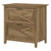 Bush Furniture Key West 2 Drawer Lateral File Cabinet In Reclaimed Pine