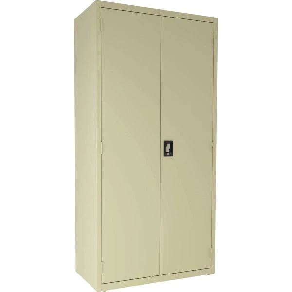 Lorell 4-shelf Steel Janitorial Cabinet 1 Lorell 4-shelf Steel Janitorial Cabinet