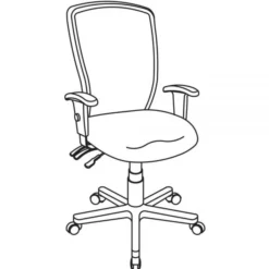 Lorell Executive High-back Mesh Chair -office furniture sale 3e084cfc97c4dc18499273940db900a96c