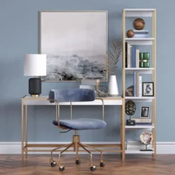 Lambert 15" Tall Ceramic Mini Lamp With Fabric Shade In Matte Black/White 10 Lambert 15" Tall Ceramic Mini Lamp With Fabric Shade In Matte Black/White -office furniture sale 3ef43e532a3fb427e69f6bec3a213eb413