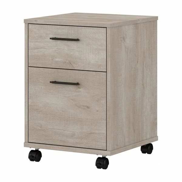 Bush Furniture Key West 2 Drawer Mobile File Cabinet In Washed Gray 1 Bush Furniture Key West 2 Drawer Mobile File Cabinet In Washed Gray