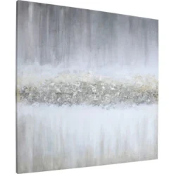 Lorell Raining Sky Design Frameless Abstract Art