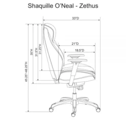 Shaquille O'Neal Zethus Ergonomic Bonded Leather High-Back Executive Chair, Brown 22 Shaquille O'Neal Zethus Ergonomic Bonded Leather High-Back Executive Chair, Brown -office furniture sale 40c8dbd385a41140de02d6f680cc21e0cc
