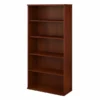 Bush Business Furniture Studio C 5 Shelf Bookcase In Hansen Cherry