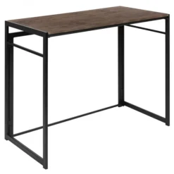 Walker Rustic Home Office Folding Computer Desk - 40"