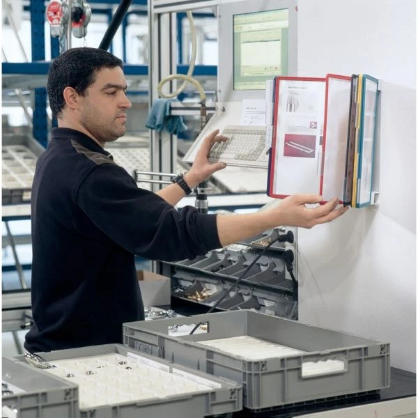 Durable VARIO Wall Reference System, 10 Panels, Assorted Borders And Panels 2 Durable VARIO Wall Reference System, 10 Panels, Assorted Borders And Panels - Image 2