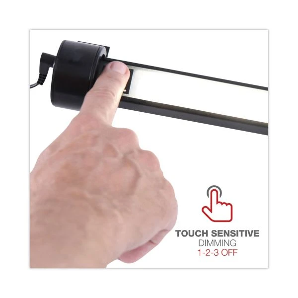 Alera Under Cabinet LED Strip Lamp, 24w X 2d X 2.88h, Black 7 Alera Under Cabinet LED Strip Lamp, 24w X 2d X 2.88h, Black - Image 7