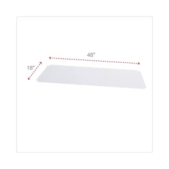 Alera Shelf Liners For Wire Shelving, Clear Plastic, 48w X 18d, 4/Pack 13 Alera Shelf Liners For Wire Shelving, Clear Plastic, 48w X 18d, 4/Pack -office furniture sale 424b84048bfa2bf091a683ad8db139c3d5