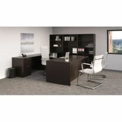 Lorell Prominence Espresso Laminate Bookcase -office furniture sale 428fcf38dd0efc888c693d05c971f4bf63