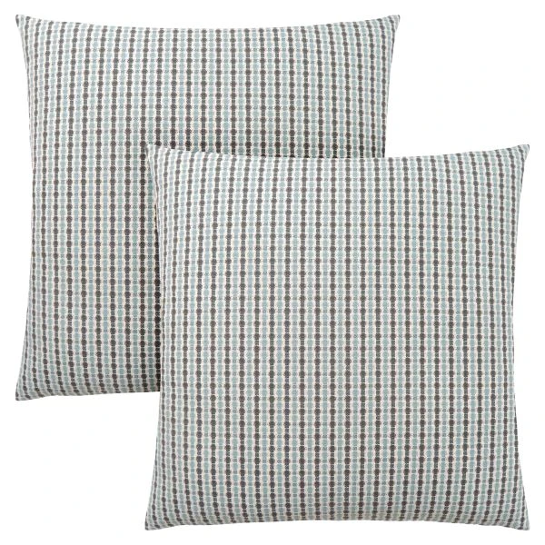 Monarch Specialties Pillows, Set Of 2, 18 X 18 Square, Insert Included, Decorative Throw, Accent, Sofa, Couch, Bedroom, Blue And Grey Hypoallergenic Polyester, Modern 5 Monarch Specialties Pillows, Set Of 2, 18 X 18 Square, Insert Included, Decorative Throw, Accent, Sofa, Couch, Bedroom, Blue And Grey Hypoallergenic Polyester, Modern - Image 5