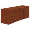 HON 10700 Series Credenza W/Doors, 72w X 24d X 29.5h, Cognac