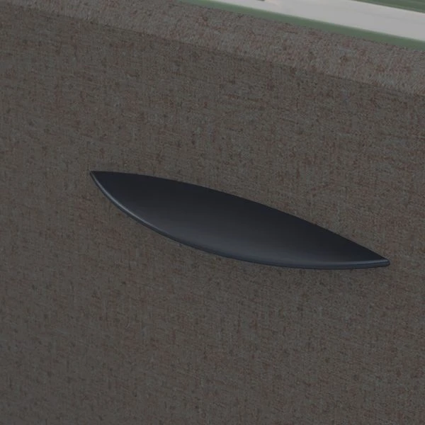 Bush Business Furniture Series A 60W Desk With Mobile File Cabinet In Slate And White Spectrum 5 Bush Business Furniture Series A 60W Desk With Mobile File Cabinet In Slate And White Spectrum - Image 5