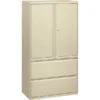 HON Brigade 800 Series Lateral File Cabinet, Letter/Legal/A4, 36" Wide, Putty