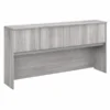 Bush Business Furniture Hybrid 72W Desk Hutch In Platinum Gray