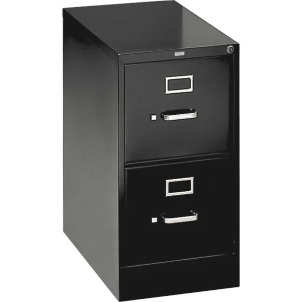 HON 310 Series 2-Drawer Vertical Metal File Cabinet, Letter, 29" Height, Full-Suspension, Black 5 HON 310 Series 2-Drawer Vertical Metal File Cabinet, Letter, 29" Height, Full-Suspension, Black - Image 5