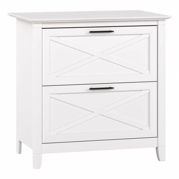 Bush Furniture Key West 2 Drawer Lateral File Cabinet In Pure White Oak 1 Bush Furniture Key West 2 Drawer Lateral File Cabinet In Pure White Oak