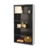 Tennsco Metal Bookcase, Five-Shelf, 34.5w X 13.5d X 66h, Black