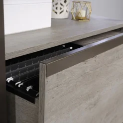 Sauder Manhattan Gate 31”W Lateral 1-Drawer File Cabinet, Mystic Oak -office furniture sale 463ec3df9d098ece4de97d05bea914ed19