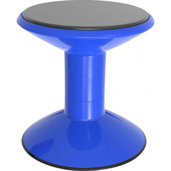 Storex Wiggle Stool, Non-Slip Base, Adjustable 12-18 Inch Height, Blue 1 Storex Wiggle Stool, Non-Slip Base, Adjustable 12-18 Inch Height, Blue