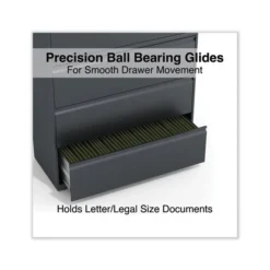 Alera Lateral File, 4 Legal/Letter/A4/A5-Size File Drawers, Charcoal, 42" X 18.63" X 52.5" -office furniture sale 46fbba61e011086838c8efc2f31fa5423e