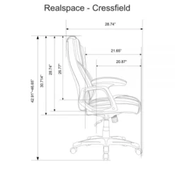 Cressfield Bonded Leather High-Back Executive Chair, Brown/Silver, BIFMA Certified 7 Cressfield Bonded Leather High-Back Executive Chair, Brown/Silver, BIFMA Certified -office furniture sale 47833d80b204c822d92cb9d2bbb807b700