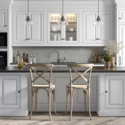 Magnolia 10.75" Wide Pendant With Glass Shade In Aged Steel/Seeded -office furniture sale 47d243b26b3a594a4372186e8978075c41