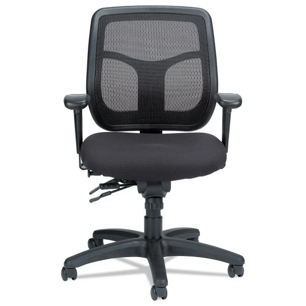 Eurotech Apollo Multi-Function Mesh Task Chair, Supports Up To 250 Lb, 18.9" To 22.4" Seat Height, Silver Seat/Back, Black Base 1 Eurotech Apollo Multi-Function Mesh Task Chair, Supports Up To 250 Lb, 18.9" To 22.4" Seat Height, Silver Seat/Back, Black Base