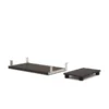 Bestar Embassy Keyboard Shelf And CPU Platform In Dark Chocolate