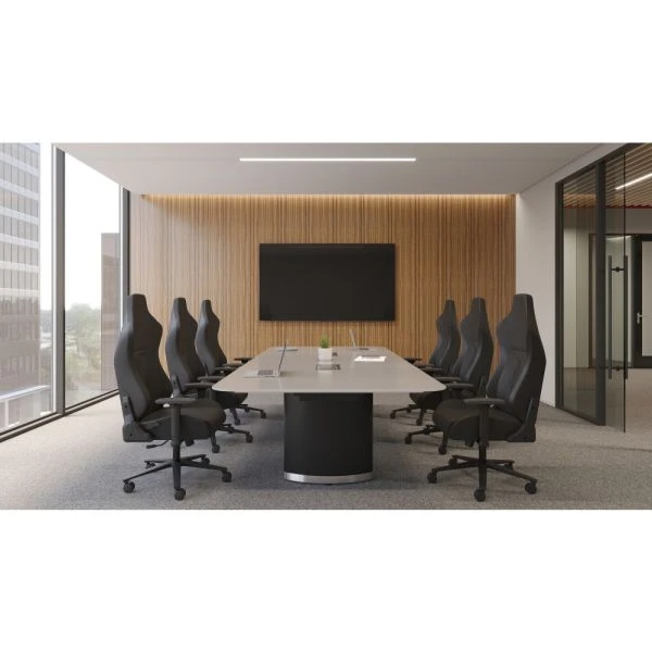 RS Gaming Vertex Faux Leather High-Back Gaming Chair, Black, BIFMA Certified 5 RS Gaming Vertex Faux Leather High-Back Gaming Chair, Black, BIFMA Certified - Image 5