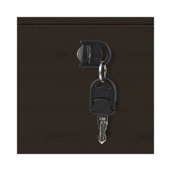 Alera Valencia Series Hanging Pedestal File, Left/Right, 2-Drawers: Box/File, Legal/Letter, Espresso, 15.63" X 20.5" X 19.25" 6 Alera Valencia Series Hanging Pedestal File, Left/Right, 2-Drawers: Box/File, Legal/Letter, Espresso, 15.63" X 20.5" X 19.25" - Image 6