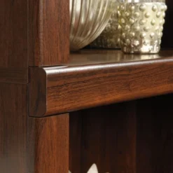 72"H 5-Shelf Bookcase, Mulled Cherry -office furniture sale 498dd6bc31867c5368e3cc67936ff18545