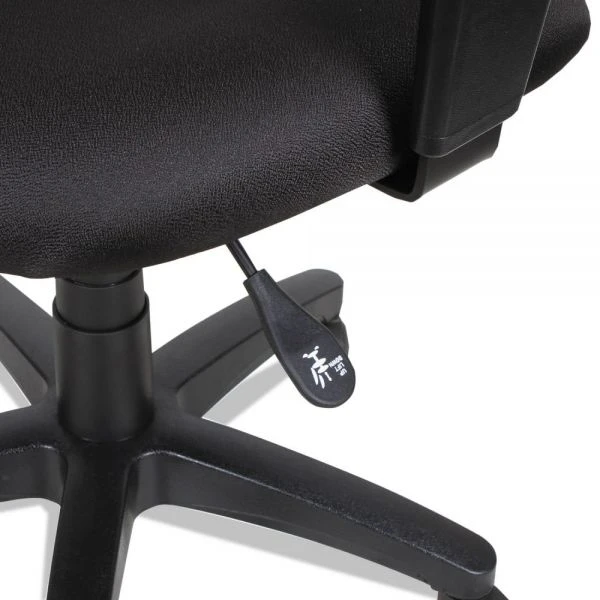 Alera Essentia Series Swivel Task Chair With Adjustable Arms, Supports Up To 250 Lbs., Black Seat/Black Back, Black Base 13 Alera Essentia Series Swivel Task Chair With Adjustable Arms, Supports Up To 250 Lbs., Black Seat/Black Back, Black Base - Image 13
