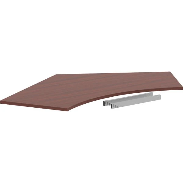 Lorell Relevance Series 120 Curve Panel Top 1 Lorell Relevance Series 120 Curve Panel Top