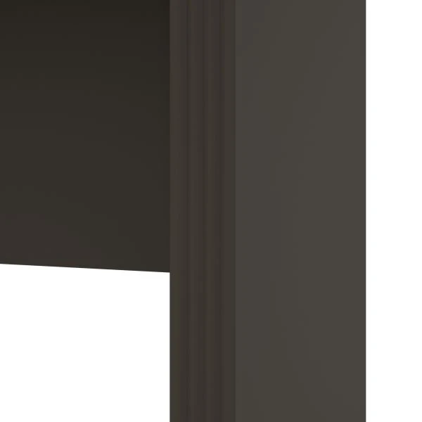 Bestar Prestige + Credenza In Bark Gray & Slate 2 Bestar Prestige + Credenza In Bark Gray & Slate - Image 2