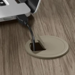 Bush Business Furniture Hybrid 72W X 30D Computer Table Desk With Storage And Mobile File Cabinet In Modern Hickory -office furniture sale 4d72c4f5451288a7582724044b4e0fbc1c