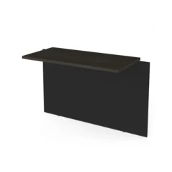 Bestar Pro-Concept Plus Bridge In Deep Grey & Black