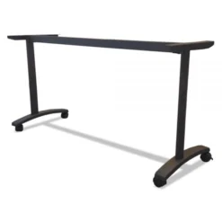 Alera Valencia Series Training Table T-Leg Base, 54w X 19.75d X 28.5h, Black