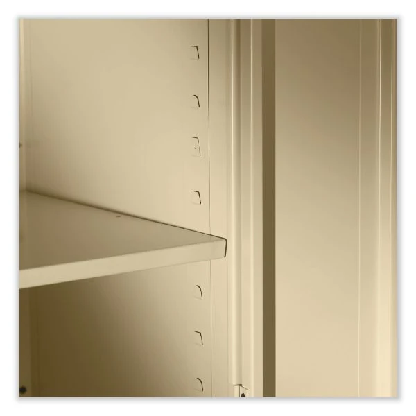 Tennsco 72" High Standard Cabinet (Assembled), 36w X 18d X 72h, Putty 4 Tennsco 72" High Standard Cabinet (Assembled), 36w X 18d X 72h, Putty - Image 4