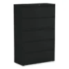 Alera Lateral File, 5 Legal/Letter/A4/A5-Size File Drawers, Black, 42" X 18.63" X 67.63"