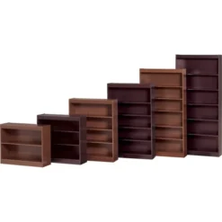 Lorell Panel End 5-Shelf Hardwood Veneer Bookcase 5 Lorell Panel End 5-Shelf Hardwood Veneer Bookcase -office furniture sale 5187f6d859586f51f52814aca1b11f967a 1
