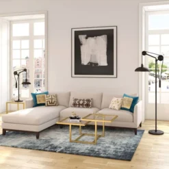 Neo Solid Wheel Pulley System Floor Lamp With Metal Shade In Blackened Bronze/Blackened Bronze -office furniture sale 52d4ef871de1cc107406595616c2d7529d